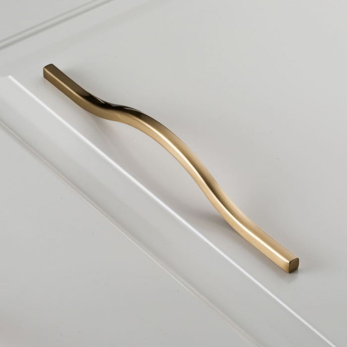 Maner pentru mobila Vito, finisaj alama aurie GT, L:340 mm [4]