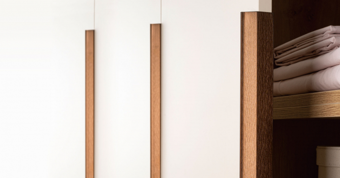 Maner pentru mobila Wing, finisaj bronz antichizat, L:100 mm [4]