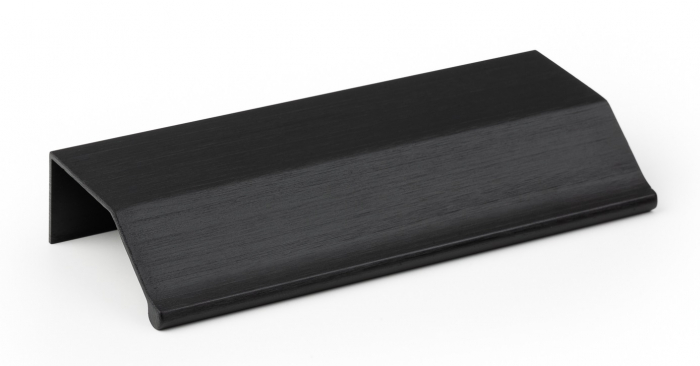 Maner pentru mobila Wing, finisaj negru periat, L:100 mm [6]
