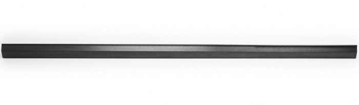 Maner pentru mobila Wing, finisaj negru periat, L:1200 mm [2]