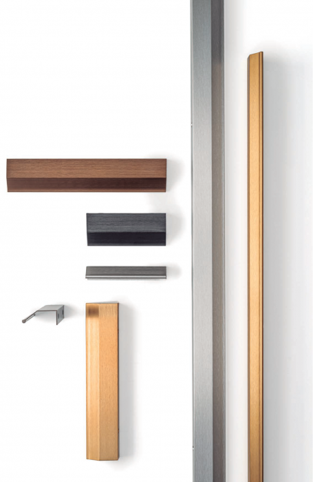 Maner pentru mobila Wing, finisaj otel inoxidabil, L:1200 mm [3]