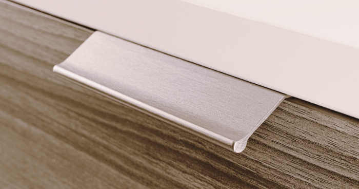 Maner pentru mobila Wing, finisaj otel inoxidabil, L:200 mm [4]