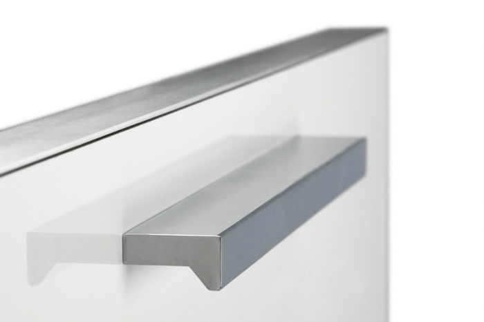 Maner pentru mobilier Angle, finisaj crom lucios, L 600 mm [2]