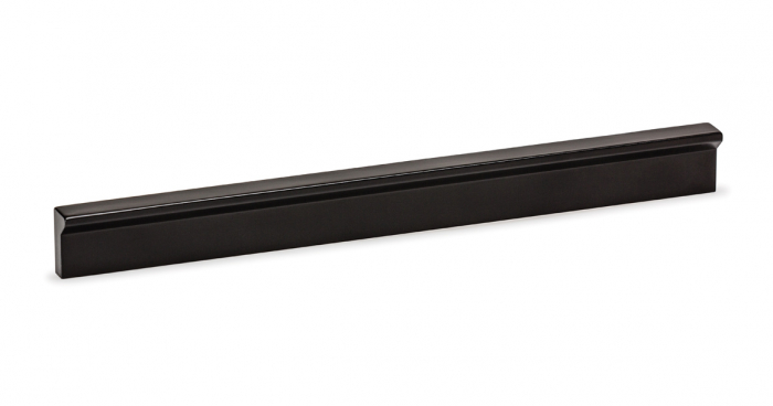 Maner pentru mobilier Angle, finisaj negru mat, L:600 mm [1]