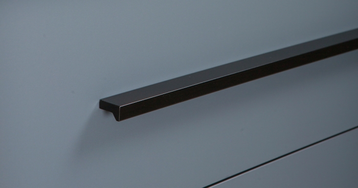 Maner pentru mobilier Angle, negru mat, L: 300 mm [2]