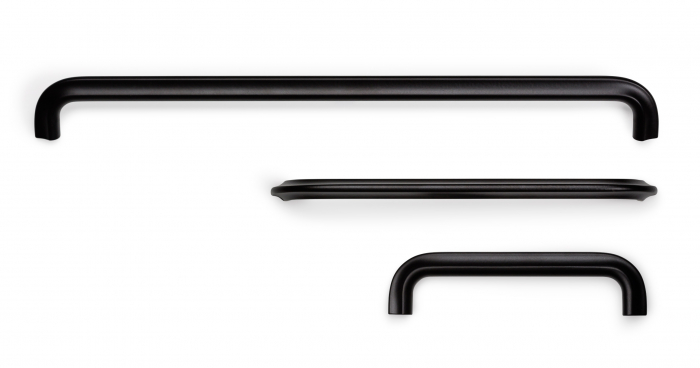 Maner pentru mobilier Asi, L:338 mm, negru mat [5]