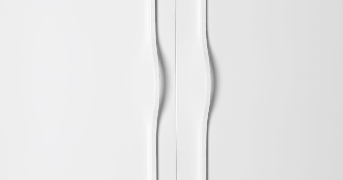 Maner pentru mobilier Brave, alb mat, L 1150 mm [2]