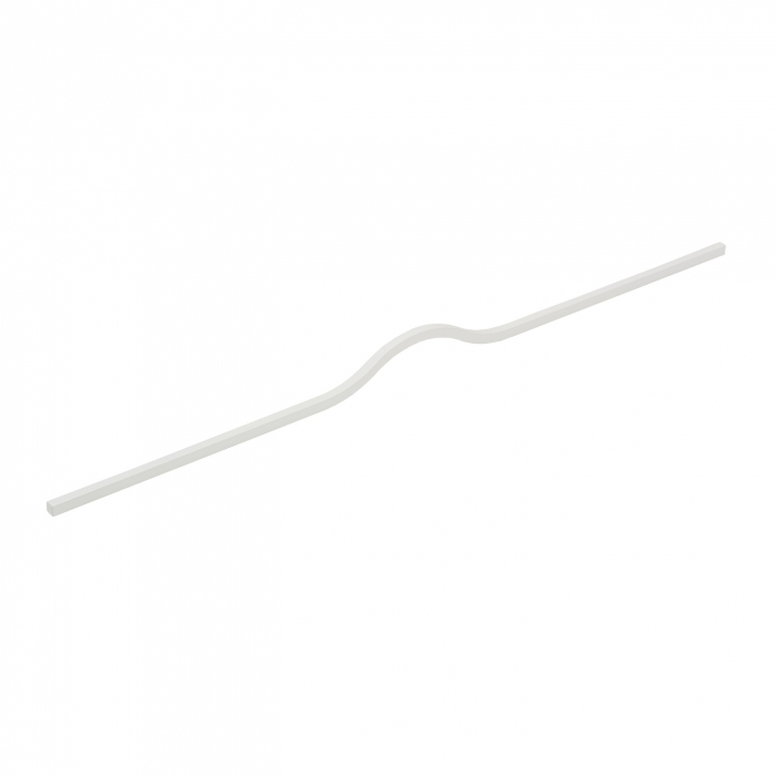 Maner pentru mobilier Brave alb mat, L= 600 mm [3]