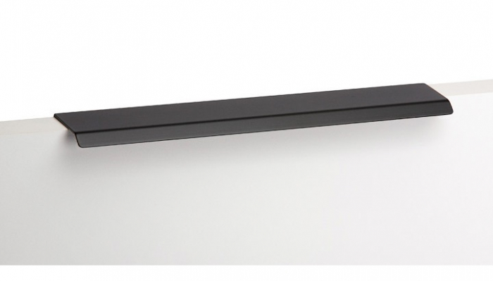 Maner pentru mobilier Cruve, negru mat, L: 200 mm [2]