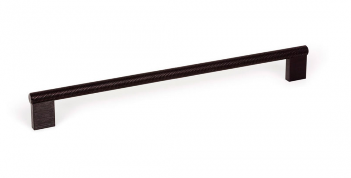 Maner pentru mobila Graf Mini, finisaj negru periat, L: 278 mm [1]