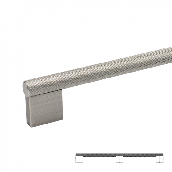 Maner pentru mobilier Graf Mini Long, finisaj otel inoxidabil, L: 1200 mm [5]