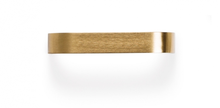 Maner pentru mobilier Sense Mini, finisaj alama shadow periata, L:103 mm [3]
