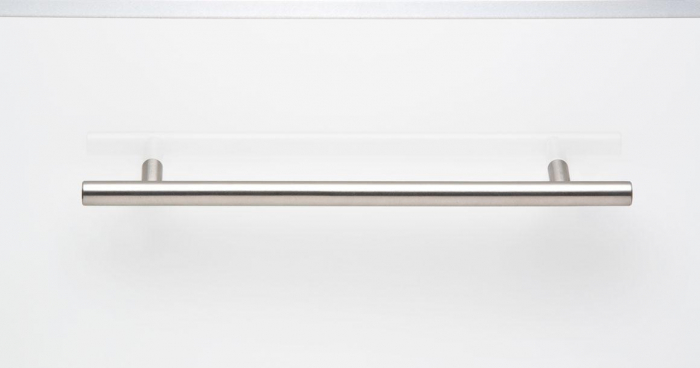 Maner pentru mobilier Tub, finisaj otel inoxidabil, L:192 mm [2]