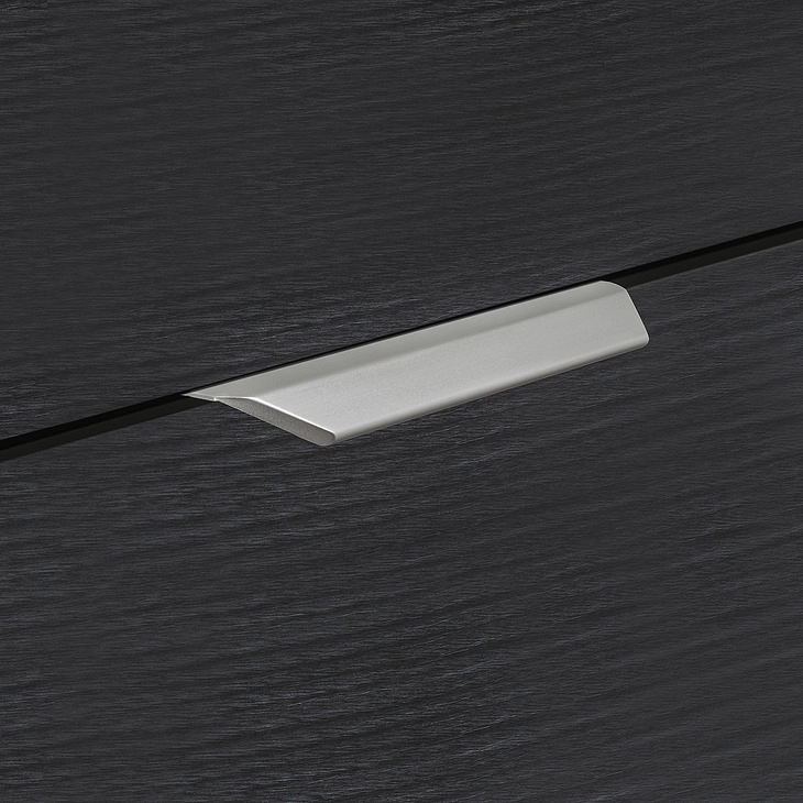 Maner pentru mobilier Vann, finisaj aluminiu, L200 mm [4]