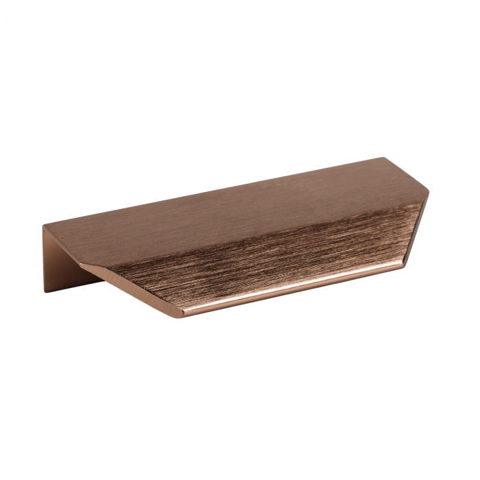 Maner pentru mobilier Vann, finisaj bronz periat, L:100 mm [1]