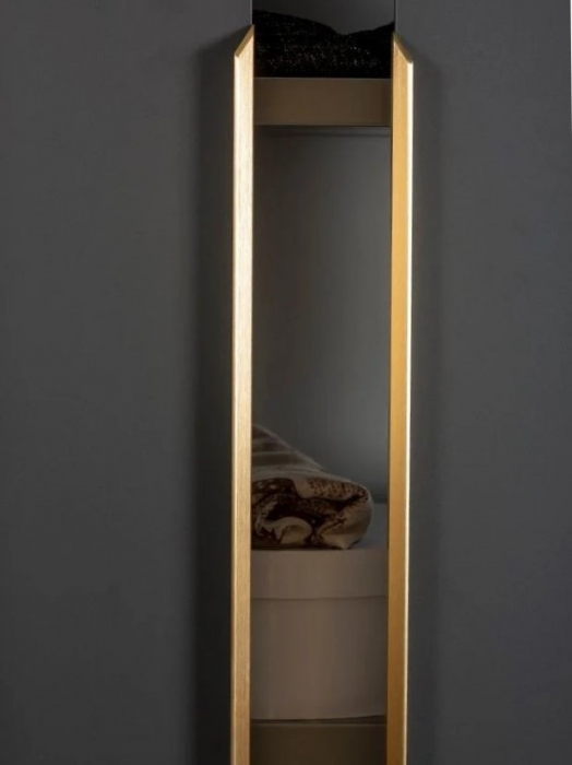 Maner pentru mobilier Vann Long, finisaj alama shadow periata, L: 1200 mm [5]