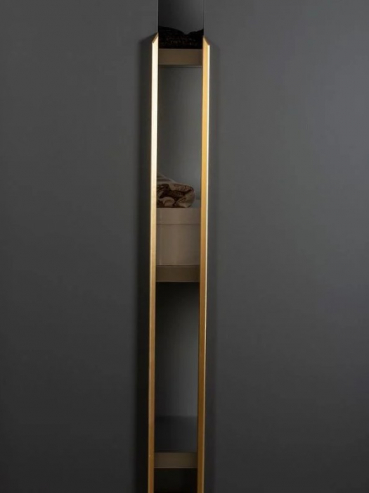 Maner pentru mobilier Vann Long, finisaj alama shadow periata, L: 1200 mm [6]