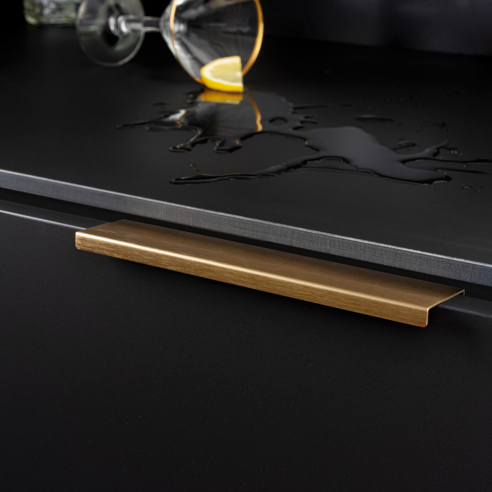 Maner pentru mobilier Way, finisaj alama shadow periata, L:1100 mm [3]