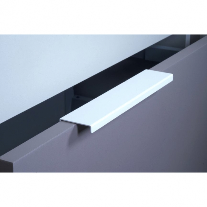 Maner pentru mobilier Way, finisaj alb mat, L:50 mm [3]
