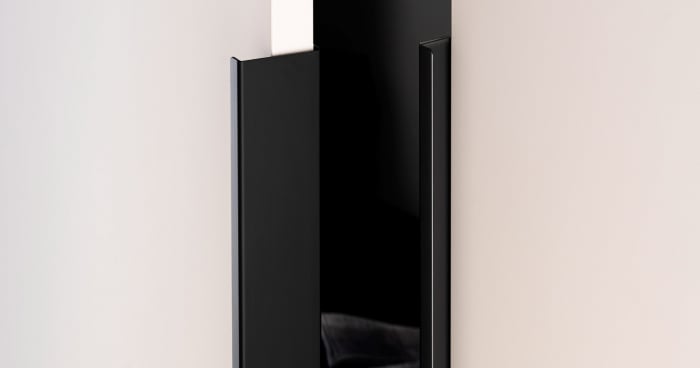 Maner pentru mobilier Way, finisaj negru mat, L:200 mm [3]