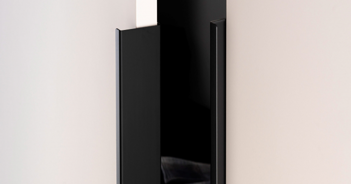 Maner pentru mobilier Way, finisaj negru mat, L:50 mm [3]