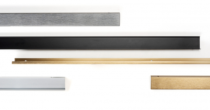 Maner pentru mobilier Way, finisaj otel inoxidabil, L:100 mm [4]