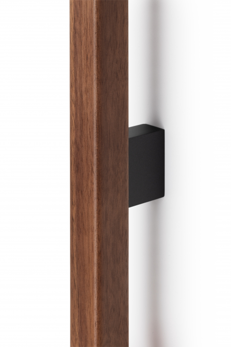 Maner spatial single Duo Big, finisaj gri lava / nuc, L:1016 mm [3]