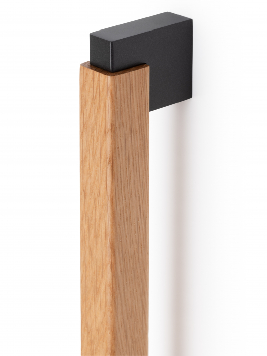 Maner spatial single Duo Big, finisaj gri lava / stejar, L:1016 mm [2]