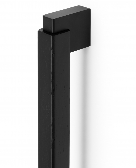 Maner spatial single Duo Big, finisaj negru mat lacuit, L:536 mm [2]