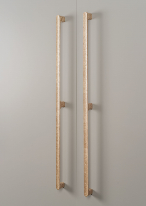 Maner spatial single Luv Wood Big, finisaj natur, L:1026,5 mm [4]