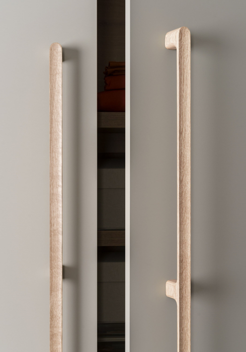 Maner spatial single Luv Wood Big, finisaj natur, L:1026,5 mm [5]