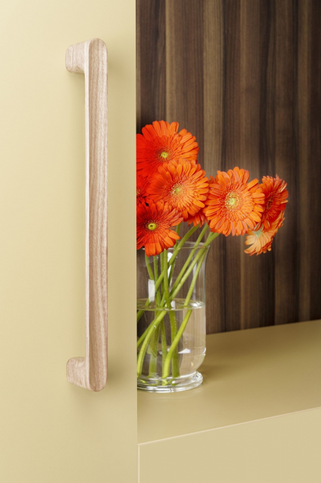 Maner spatial single Luv Wood Big, finisaj natur, L:418,5 mm [4]