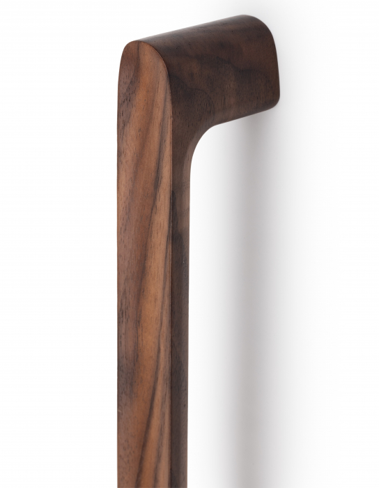 Maner spatial single Luv Wood Big, finisaj nuc, L:418,5 mm [2]