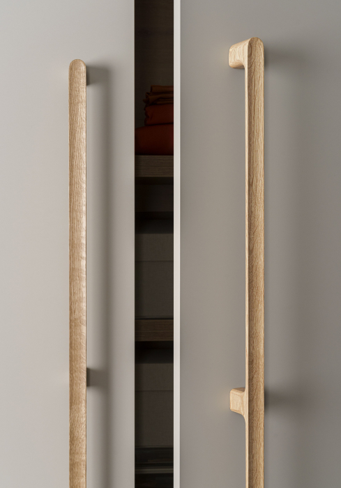 Maner spatial single Luv Wood Big, finisaj stejar, L:1026,5 mm [4]