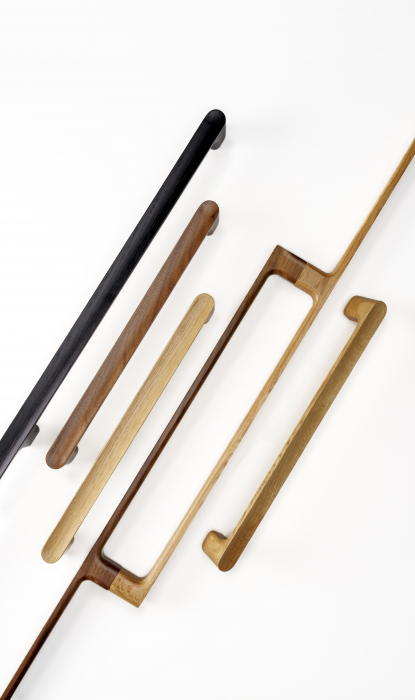 Maner spatial single Luv Wood Big, finisaj stejar, L:418,5 mm [4]