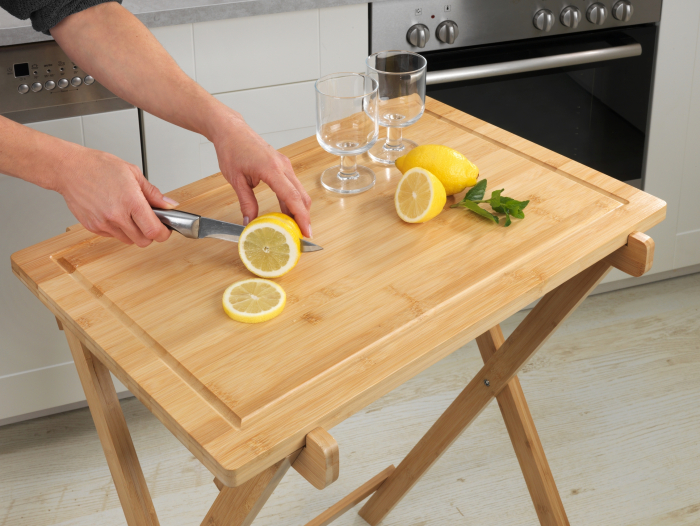 Masa pliabila bambus cu blat detasabil, Lugo [8]