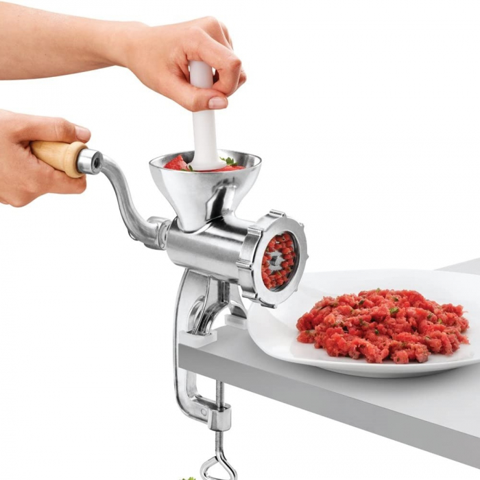 Masina de tocat carne, din aliaj de aluminiu turnat, nr. 5 Jack 5 [2]