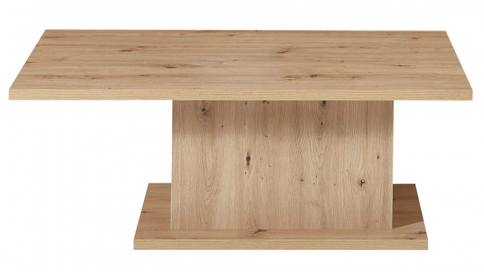 Masuta cafea Two, finisaj stejar, 120x65x45 cm [2]