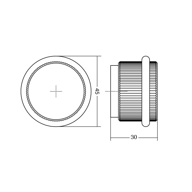 Opritor ușă Arpa Viefe, montaj pe podea, alamă întunecată periată, D: 45 mm [4]