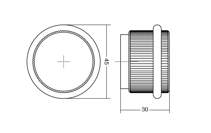 Opritor pentru usa Arpa, finisaj otel inoxidabil, 45x30 mm [2]