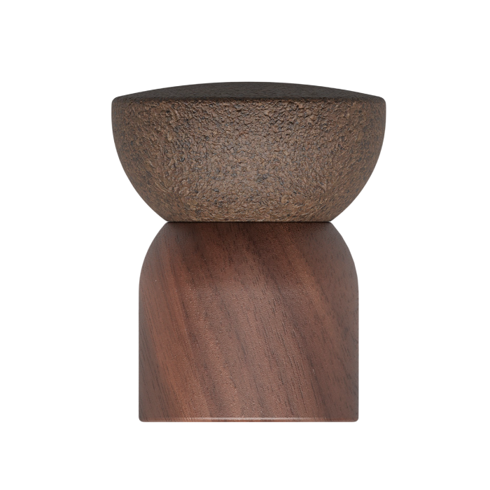 Opritor pentru usa Piece, finisaj nuc/pluta, 48x59 mm [3]