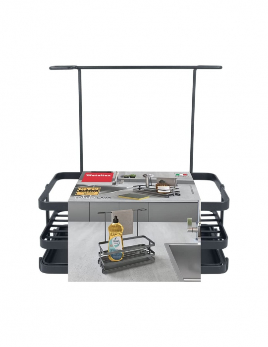 Organizator de articole pentru chiuveta Tokyo Lava 23*11*24 cm [2]