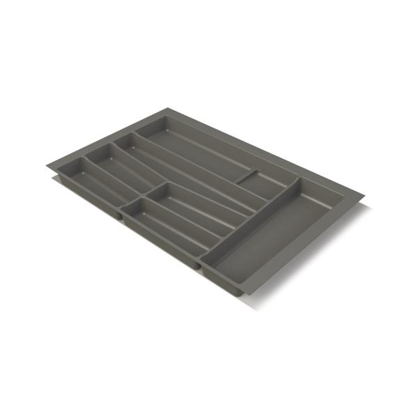 Suport organizare tacamuri, gri grafit, pentru latime exterioara corp 800 mm, montabil in sertar de bucatarie [2]