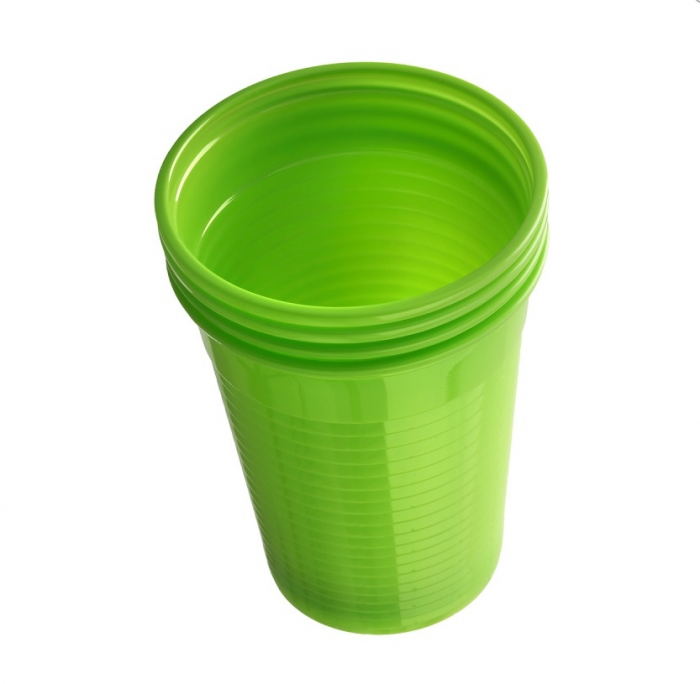 Pahare de unica folosinta, 200 ml, lime, set 100 bucati [3]