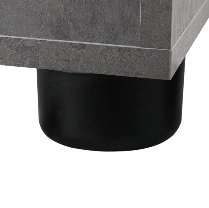 Picior Butuc reglabil pentru mobilier D:48 mm, H:17 mm [4]