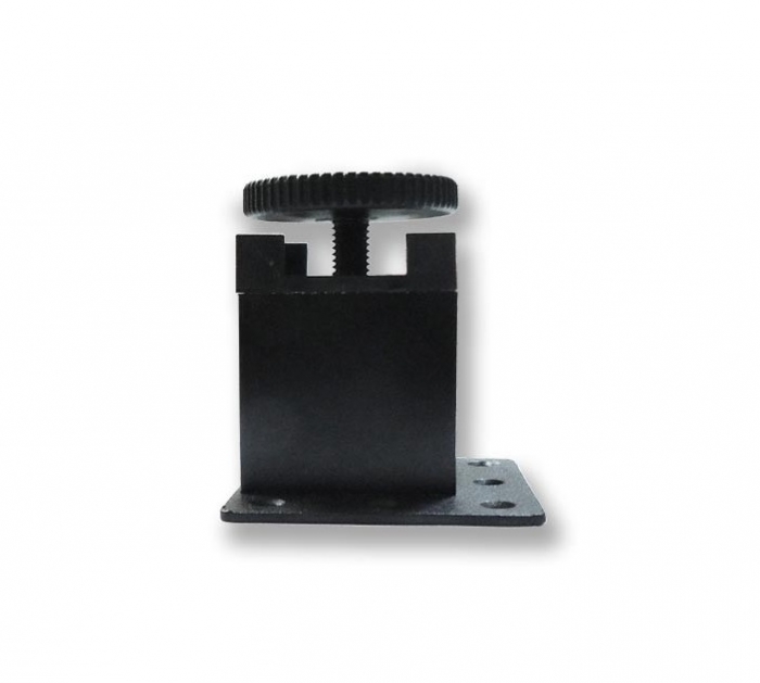 Picior metalic pentru mobilier H:50 mm, finisaj negru, profil patrat 40x40 mm fara masca, AN1 [2]