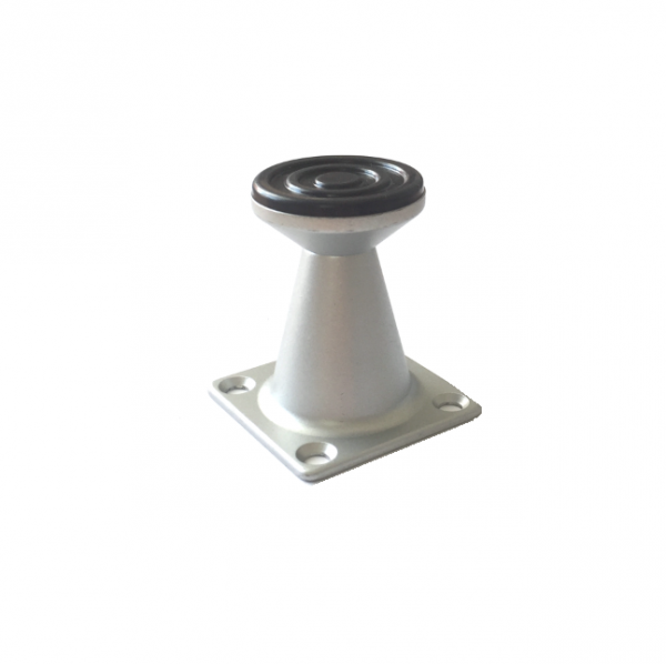 Picior metalic Ayak pentru mobilier H:50 mm, finisaj aluminiu [2]