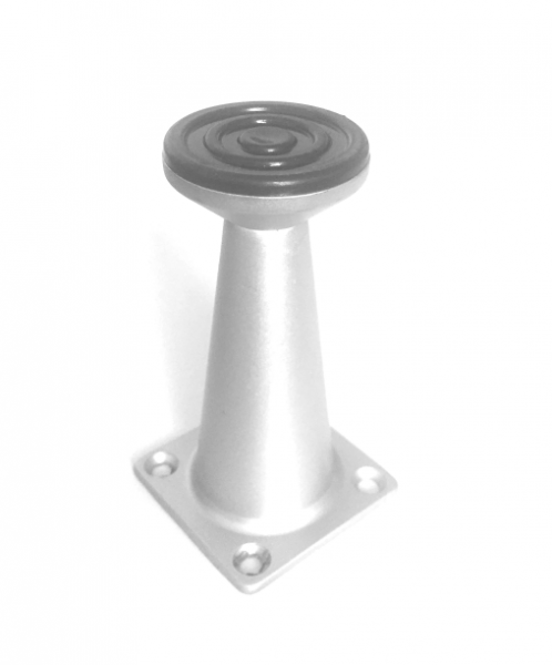 Picior metalic Ayak pentru mobilier H:80 mm, finisaj aluminiu [2]