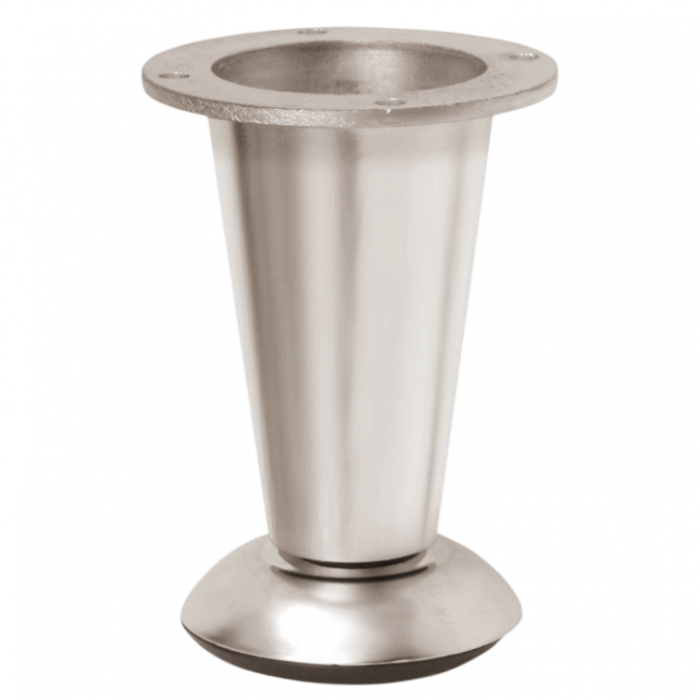Picior pentru mobilier D-780, finisaj nichel satin GT, H:107 mm [1]