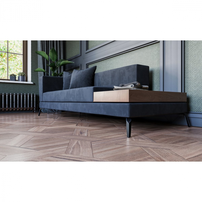 Picior pentru mobilier Form, finisaj negru mat GT, H:150 mm [2]